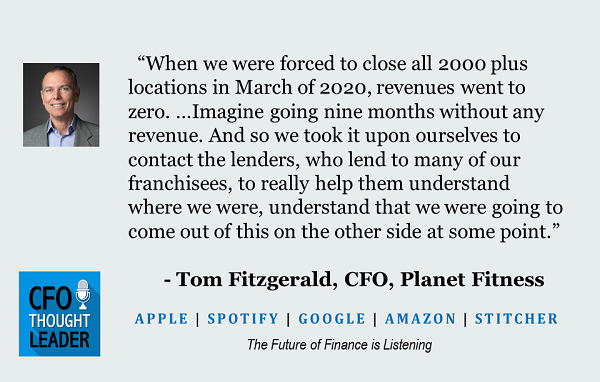 754: The Return to Earth | Tom Fitzgerald, CFO, Planet Fitness - CFO ...