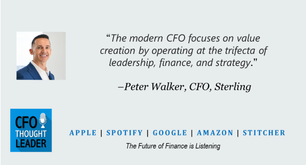 822: The CFO Trifecta: Finance, Strategy, Leadership | Peter Walker ...